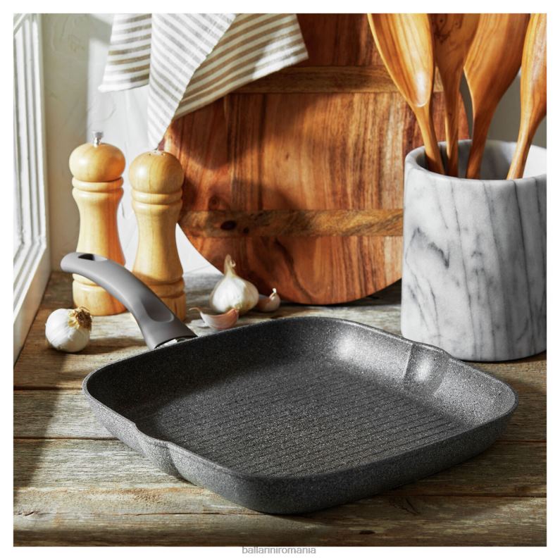 BALLARINI vase de gătit Modena 11-inch antiaderent tigaie grill P24NB15
