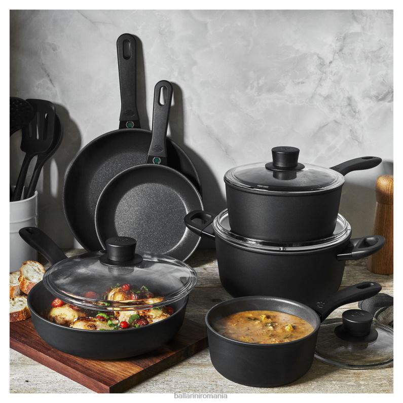 BALLARINI vase de gătit Set de vase de gătit antiaderente avola 10 buc P24NB20