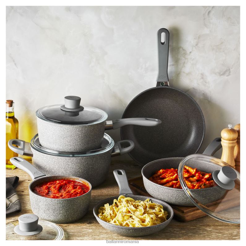BALLARINI vase de gătit Set de vase de gătit antiaderente parma plus 10 buc P24NB5