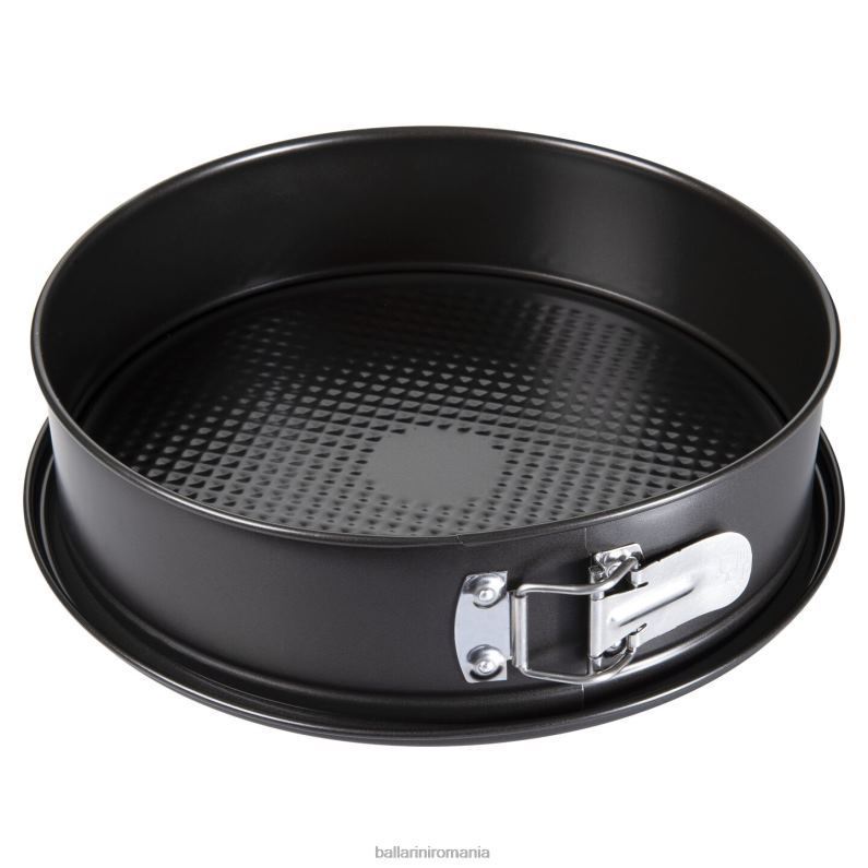 BALLARINI vase de gătit cookin\italy 3 buc rotunde set tavi pentru tort negru mat P24NB95