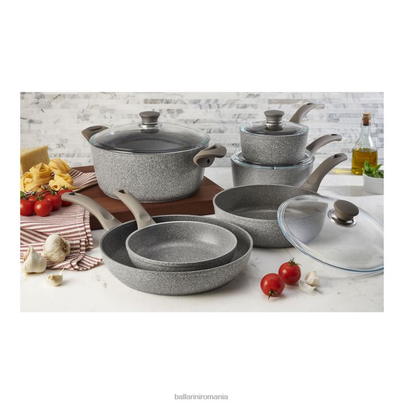 BALLARINI vase de gătit set modena 10 buc, antiaderent, oale si tigai P24NB62